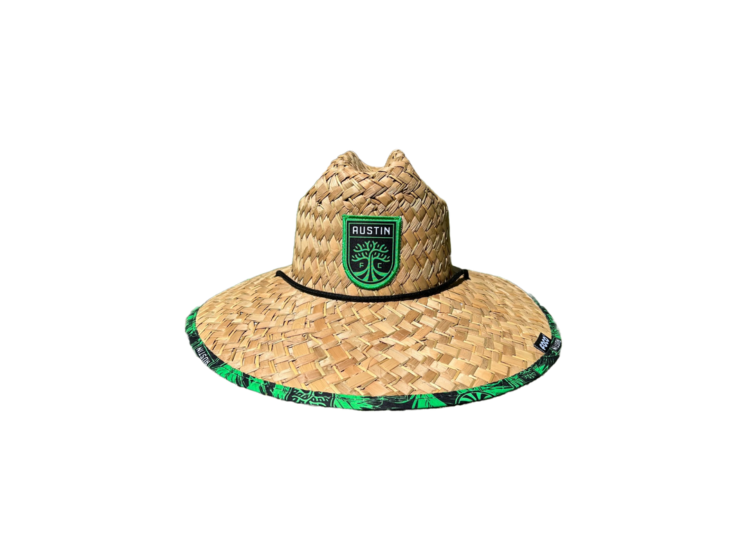 AUSTIN FC FLORAL STRAW HAT