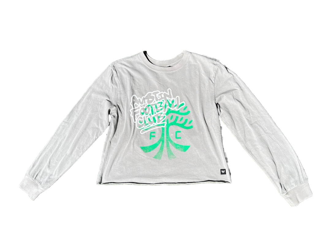 AUSTIN FC WOMENS PUFF PRINT CROP TOP