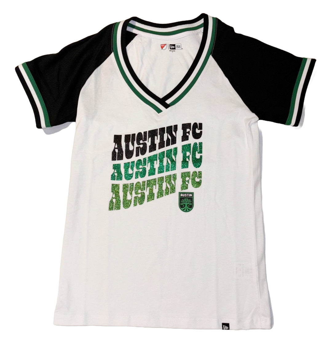 AUSTIN FC WMS GLITTER DOUBLE BINDING V