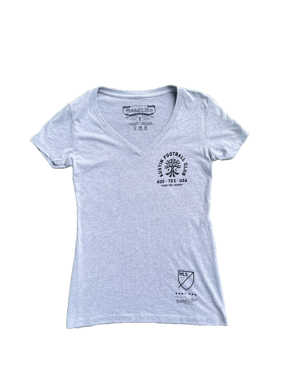 AUSTIN FC GROW THE LEGEND WOMENS V NECK