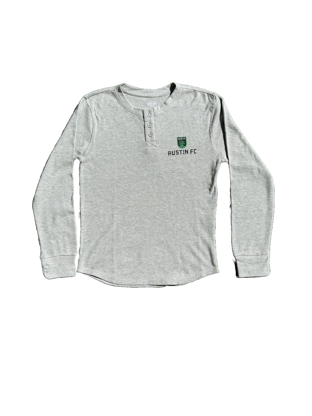 AUSTIN FC MENS LONG SLEEVE HENLEY