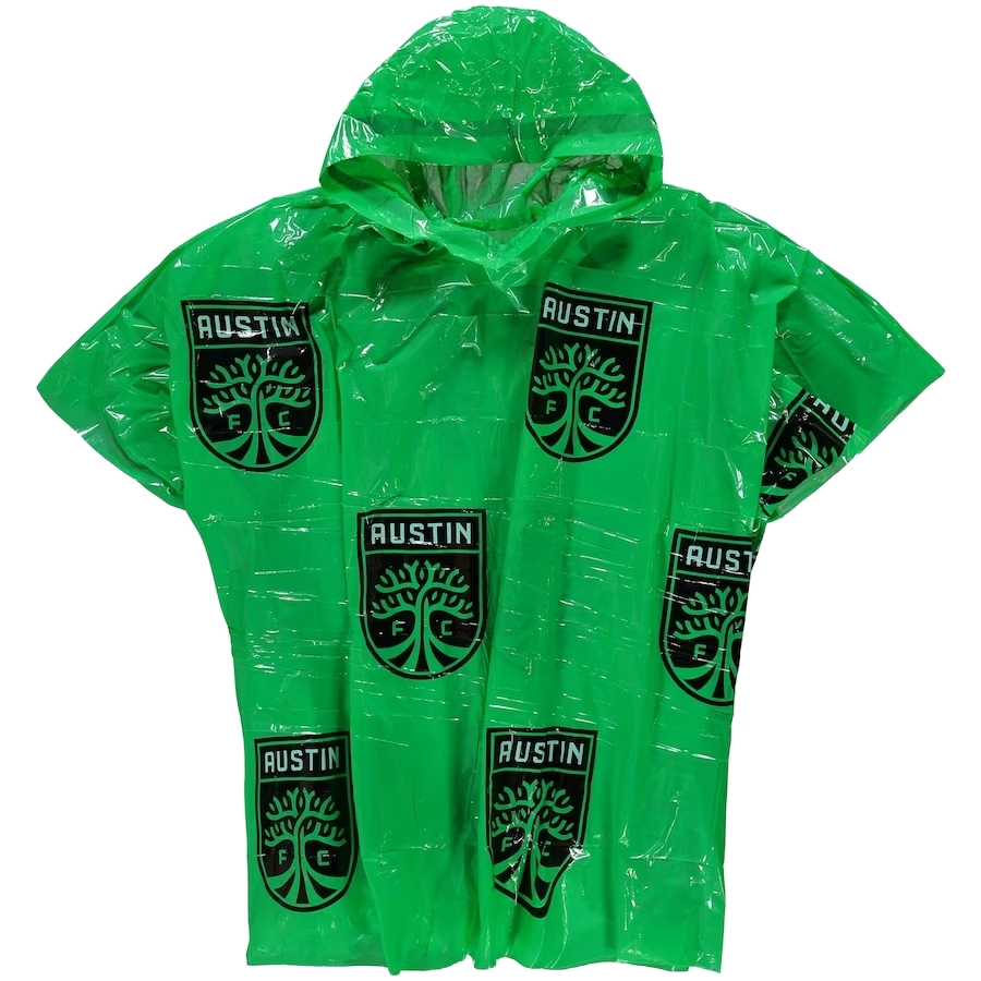 AUSTIN FC STEP AND REPEAT PONCHO