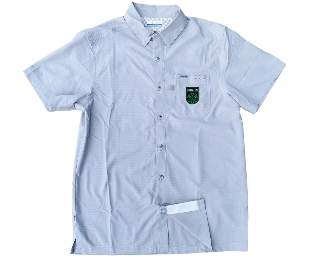 AUSTIN FC GREY SLACK TIDE CAMP SHIRT