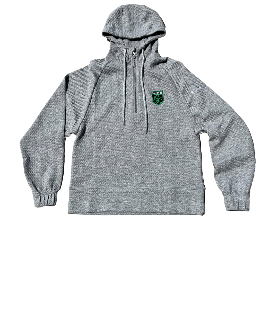 AUSTIN FC WOMENS GREY SWINGCRAFT QUARTER ZIP